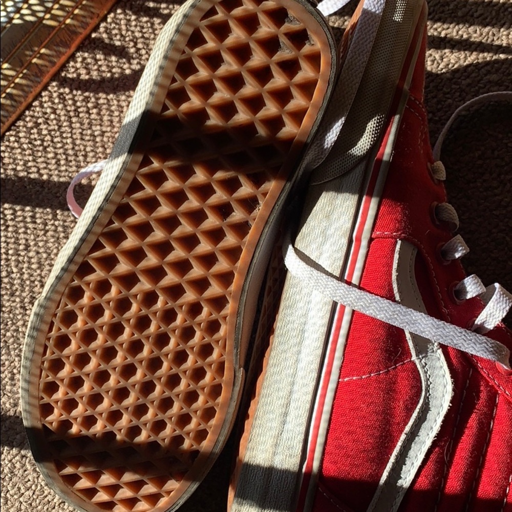 Red Vans - Picture 3 of 3